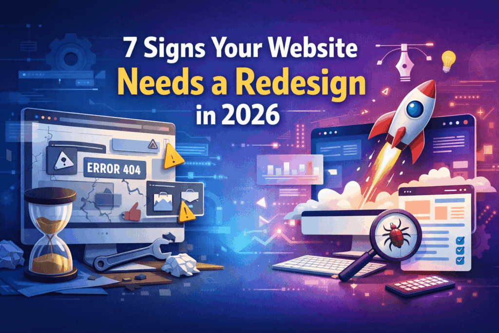 7 Signs Your Website Needs a Redesign in 2026