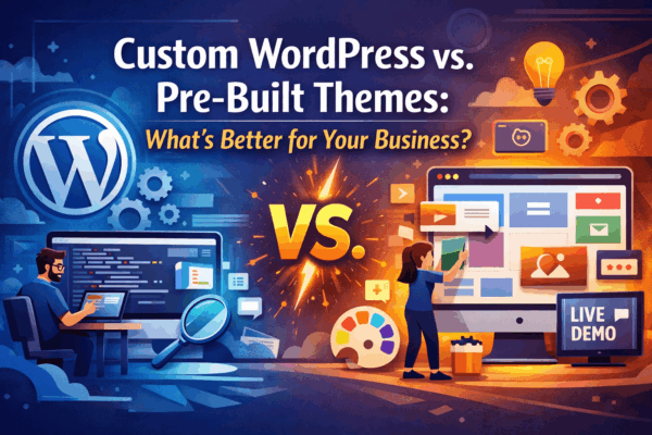 Custom WordPress vs. Pre-Built Themes What’s Better for Your Business